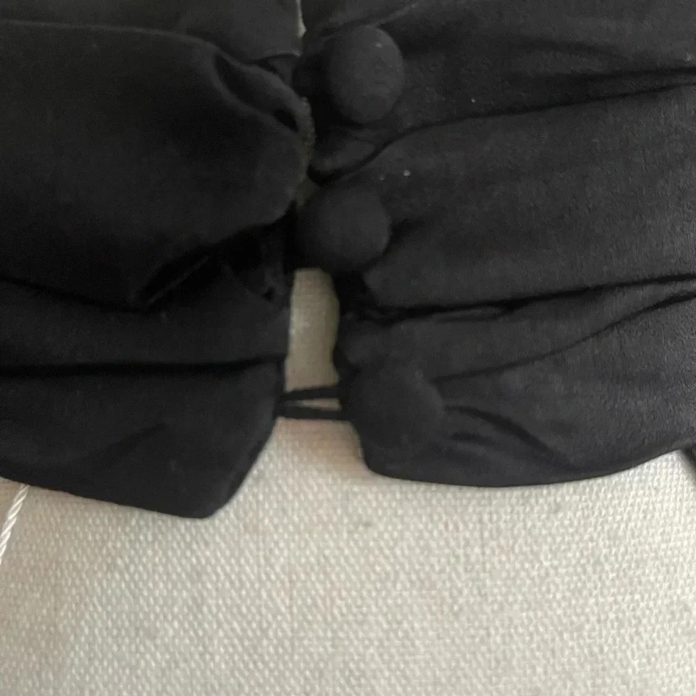 Edit by nine High neck, plunge neck, long sleeves dress. Soft silky finish - Picture 9 of 11